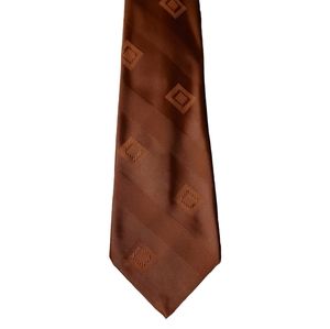Richman Brothers Snapper Silver Snap Clip On Men's Tie Burgundy Polyester